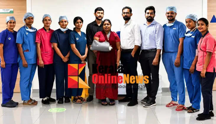 Plastic surgery department at Aster MIMS, Kannur, reattaches severed hand caught in chapati making machine