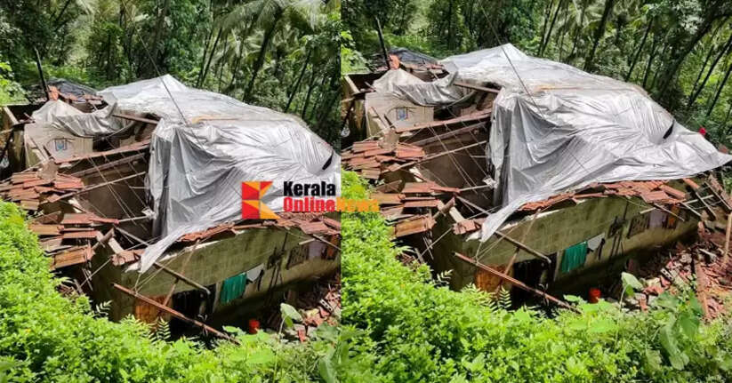 Three injured as house collapses in Taliparambi