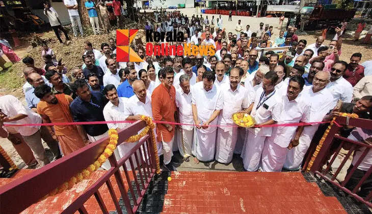 Master plan for Kottiyoor temple; Devaswom Minister K Muraleedharan says Kottiyoor will be transformed into a major pilgrimage centre within two years