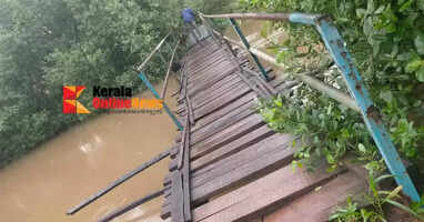 Wooden bridge in Natal could collapse at any moment; locals fear for their lives