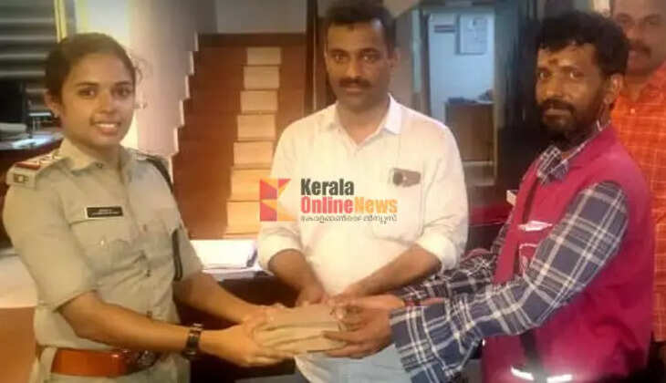 Let's clap for this honesty on the part of the horseman...!  Lottery worker in Koothuparam cheated owner of three lakhs stolen from the road