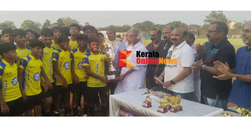 Royal FC Dharamsala crowned champions in M.E.K. Nambiar Memorial Trophy Football Tournament