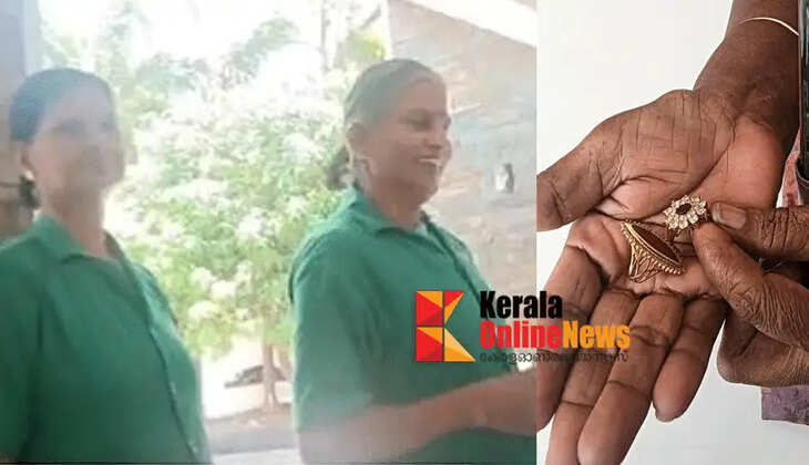 Gold earrings found in garbage; Green Karma Sena members set an example by returning them to their owners