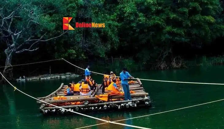 Kuruva Island in Wayanad; a lush green oasis of nature amidst the Kabini River.