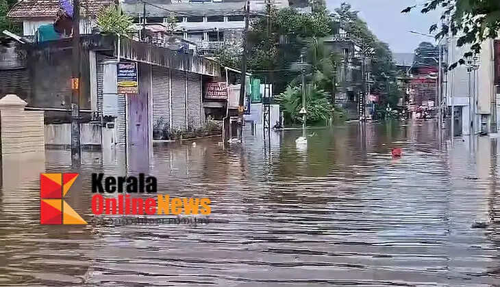Road or canal? Ranni town submerged in water, water level rising in Pampa