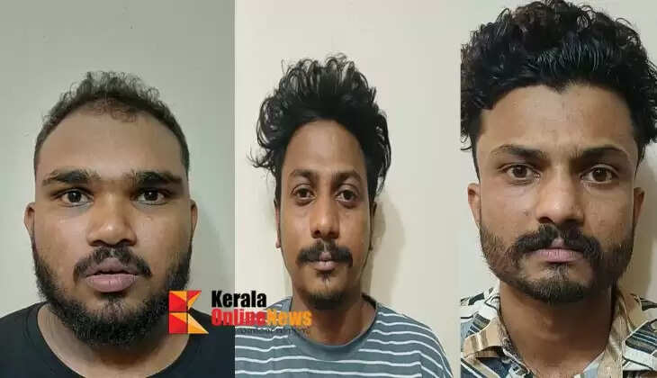 Massive MDMA bust in Kannur: Kannur Town Police arrest three youths