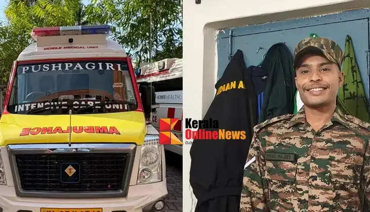 Young soldier Rahul gives new life to seven people; surgery at Pushpagiri Hospital successful.