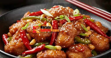 Mouth-watering Chinese chili chicken