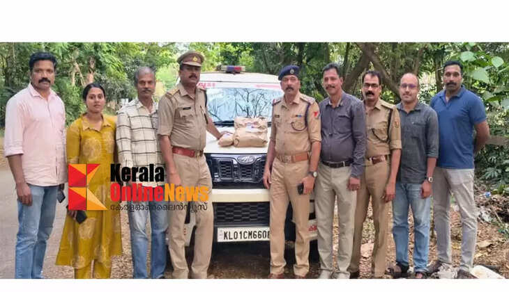 Two kilos of ganja seized from Kannur South railway platform