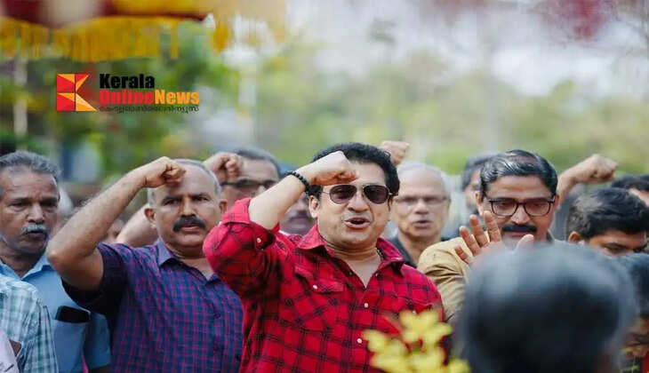 Taliparamba own actor Santosh Keezhattoor the teacher was showered with love 