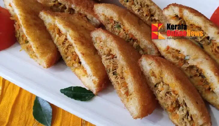 Pockets can be made using homemade bread.