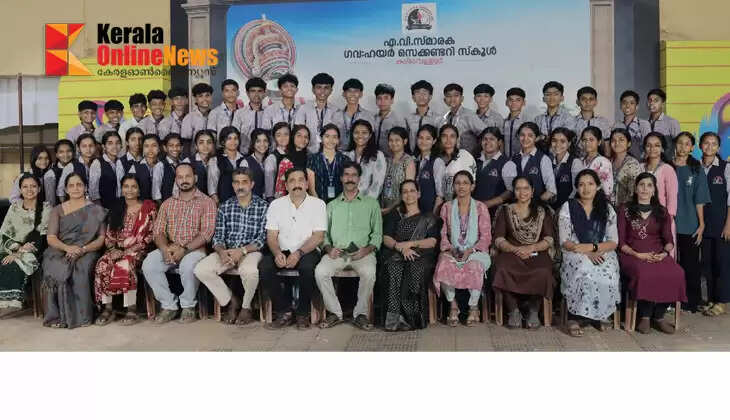 46 talents from Karivellur High School to boost Kannur's momentum for the State School Kalottsavam