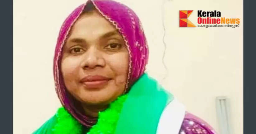 V.K. Sijamsheera takes charge as Kannur Valapattanam Panchayat President