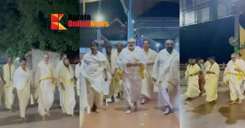 Rajeev Chandrasekhar in controversy after reel violates Guruvayur temple rules