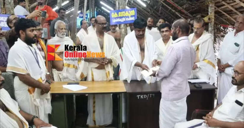 Kottiyoor Devaswom provides financial assistance to the dependents of devotees who died in the flood in the Bavali river during the Kottiyoor Vaisakhi Mahaolsavam