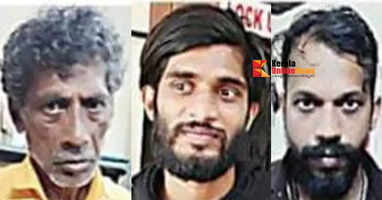 Three people arrested with methamphetamine and dried cannabis in Thalassery
