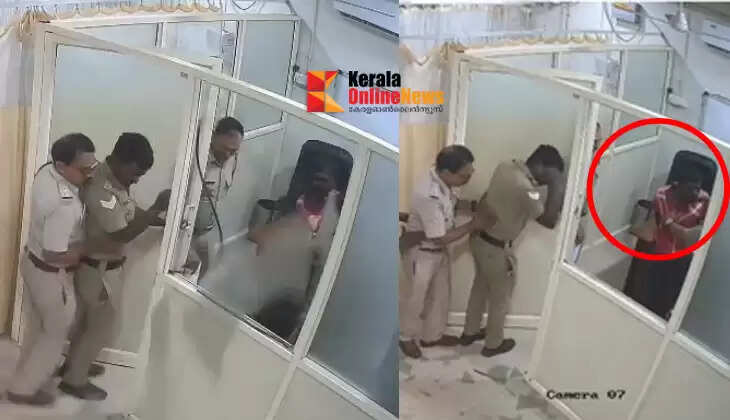 POCSO accused's bravery in broad daylight at Kannur District Hospital; Cabin windows smashed