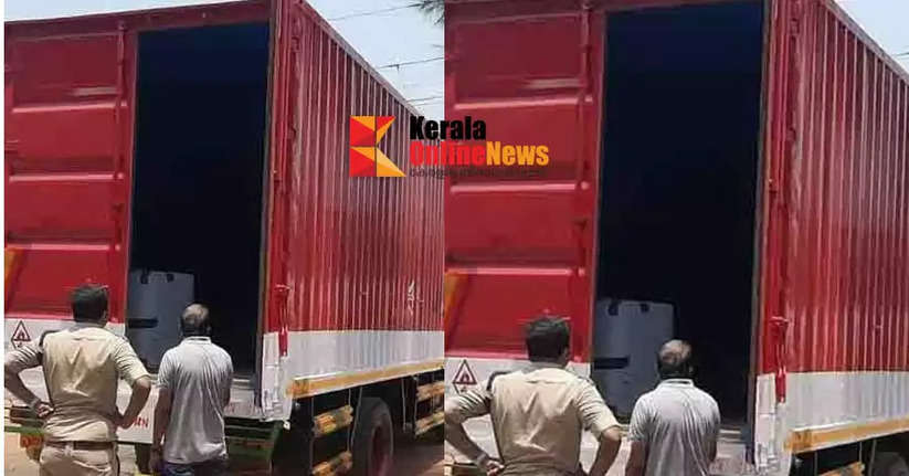 A container lorry carrying a large collection of crackers illegally sold through online orders was seized in Chala.