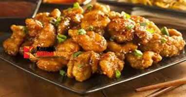 Chinese chili chicken is ready..