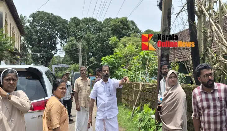 Various projects in the Kannur Cantonment area: MLA and CEO conducted joint inspections at various locations.