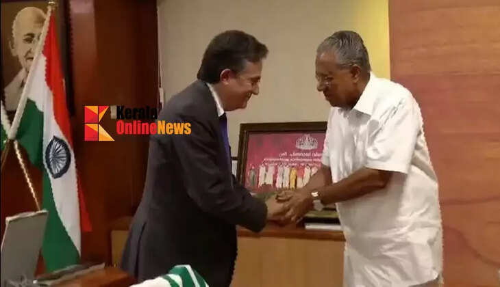 French Ambassador Thierry Matau meets with the Chief Minister