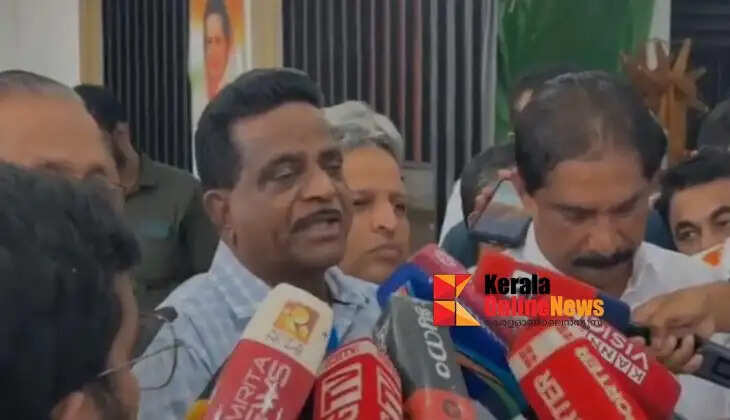 UDF independent candidate TK Govindan, who won in Taliparamba, was given a reception at Kannur DCC.