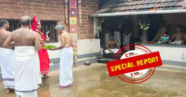 After a gap of 29 years, the Pudayoor Mana in the Taliparamba area is getting ready for Malayarattu; Rare mantra idols are being tied; Theyakolam ceremony was held