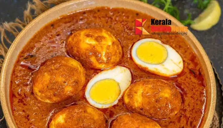 This egg curry is a little special.