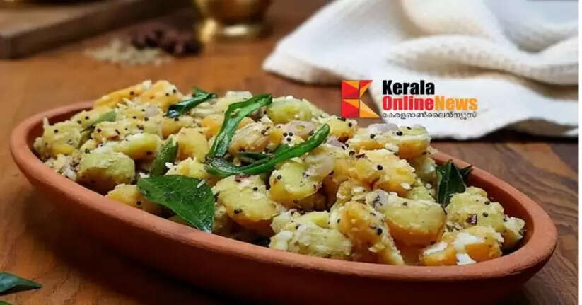 This taste is irresistible! A delicious sweet potato torana to eat with tea