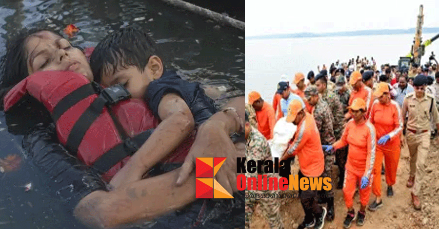 അവസാന നിമിഷവും അവൻ അമ്മയുടെ നെഞ്ചത്തുതന്നെ'; ജബല്‍പൂര്‍ ബോട്ടപകടത്തില്‍ മരിച്ച അമ്മയുടെയും മകന്റെയും ദൃശ്യങ്ങള്‍ വൈറൽ